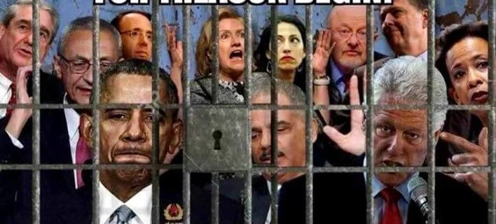 Ο Τραμπ «έβαλε» τον Ομπάμα και τους Κλίντον πίσω από τα κάγκελα της φυλακής -Το φωτομοντάζ που ανάρτησε στο Twitter